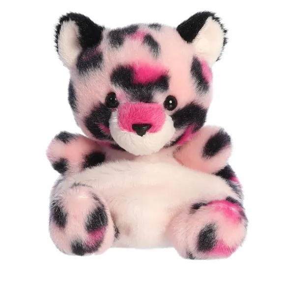 Regina the Plush Pink Leopard Palm Pals by Aurora