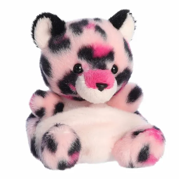 Regina the Plush Pink Leopard Palm Pals by Aurora