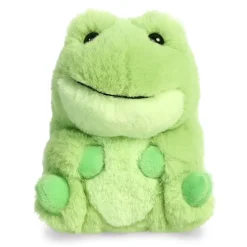 Riberto the Stuffed Frog 5 Inch Rolly Pet Plush by Aurora
