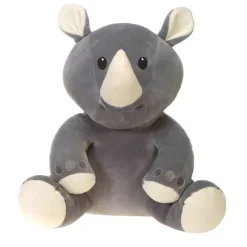 Rodolfo the Smooth Stuffed Rhino Huggy Huggables by Fiesta