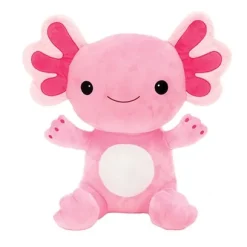 Rose the 9 Inch Stuffed Pink Axolotl by Fiesta