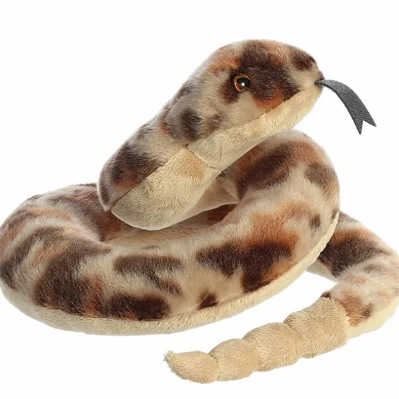 Ruse the Stuffed Rattlesnake Flopsie Plush by Aurora