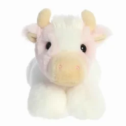 Sadie the Plush Strawberry Cow Mini Flopsie by Aurora