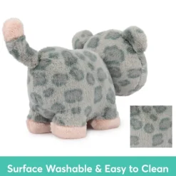 Safari Friends Baby Safe Plush Leopard Rattle by Gund