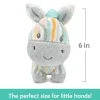 Safari Friends Baby Safe Plush Zebra Rattle by Gund