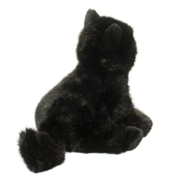 Salem the 12 Inch Stuffed Floppy Black Cat by Douglas