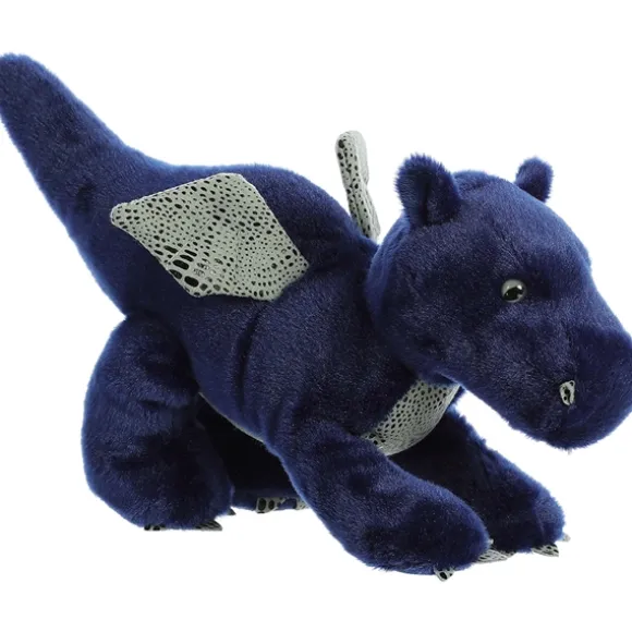 Sapphire the Stuffed Blue Dragon Flopsie by Aurora
