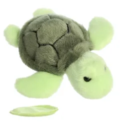 Savvy the Stuffed Sea Turtle Magnetic Shoulderkins Plush by Aurora