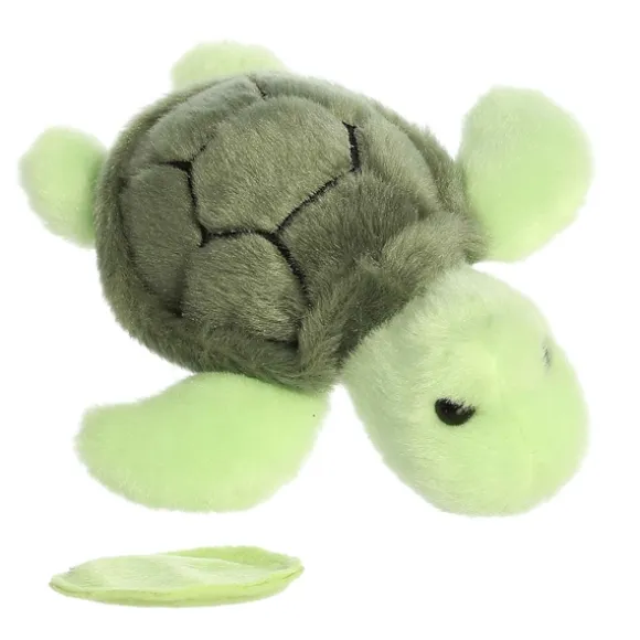 Savvy the Stuffed Sea Turtle Magnetic Shoulderkins Plush by Aurora
