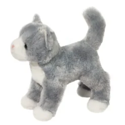 Scatter the Little Plush Gray Cat by Douglas