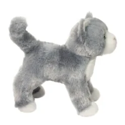 Scatter the Little Plush Gray Cat by Douglas