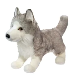 Shadow the 16 Inch White Wolf Stuffed Animal by Douglas