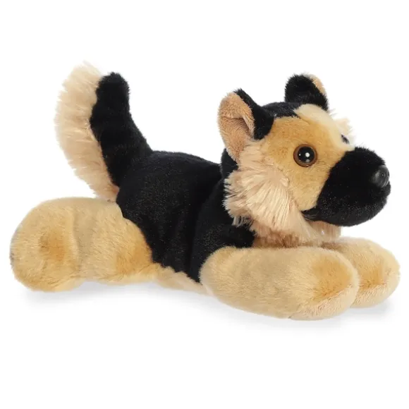 Shep the Stuffed German Shepherd Mini Flopsie by Aurora