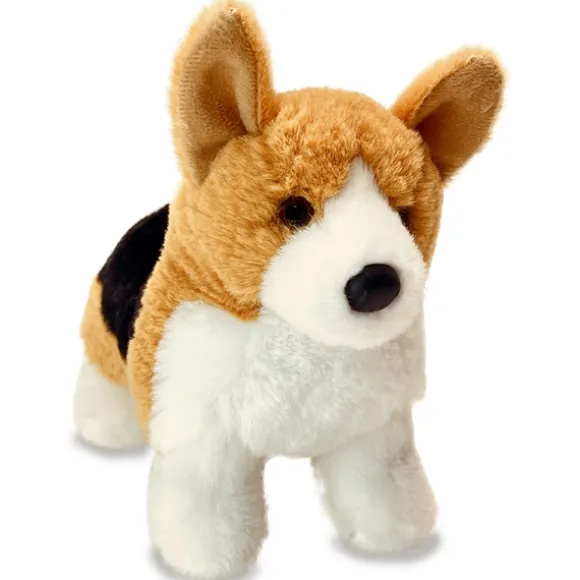 Shorty the Little Plush Tri-color Corgi by Douglas
