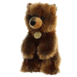 Sitting Pretty Plush Grizzly Bear Cub Miyoni by Aurora