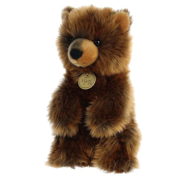 Sitting Pretty Plush Grizzly Bear Cub Miyoni by Aurora