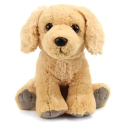 Sitting Stuffed Golden Retriever Pet Shop Plush by Wild Republic