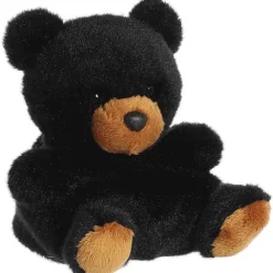 Sleepy the Stuffed Black Bear Palm Pals Plush by Aurora