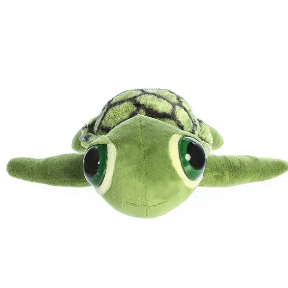 Slide the Plush Sea Turtle Dreamy Eyes Stuffed Reptile by Aurora