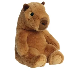Slouching Stuffed Capybara 15 Inch Sluuumpy Plush by Aurora