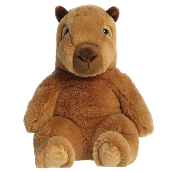 Slouching Stuffed Capybara 15 Inch Sluuumpy Plush by Aurora