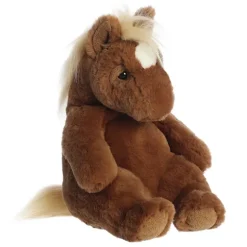 Slouching Stuffed Horse 15 Inch Sluuumpy Plush by Aurora