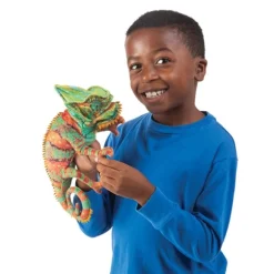 Small Chameleon Puppet by Folkmanis Puppets