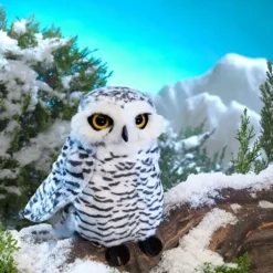 Small Snowy Owl Puppet by Folkmanis Puppets
