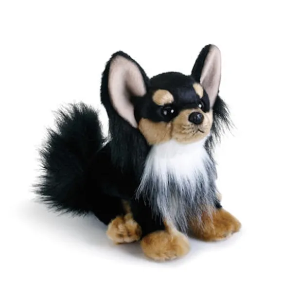 Small Stuffed Long-haired Chihuahua by Demdaco