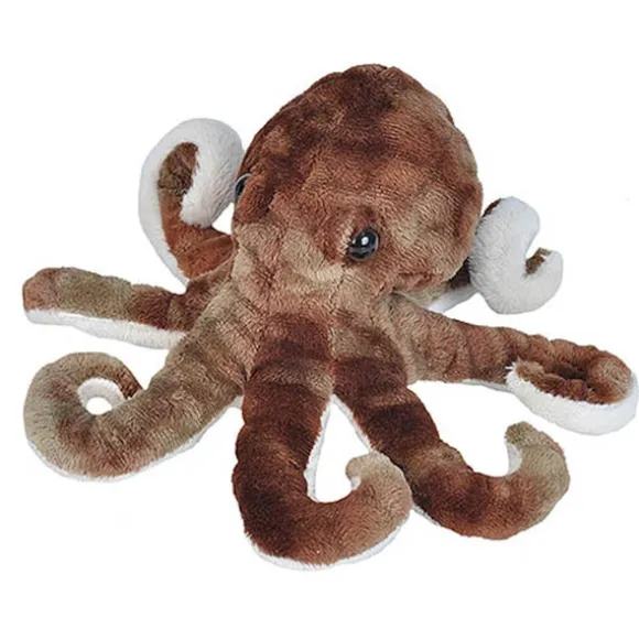 Small Stuffed Octopus Sea Critters Plush by Wild Republic
