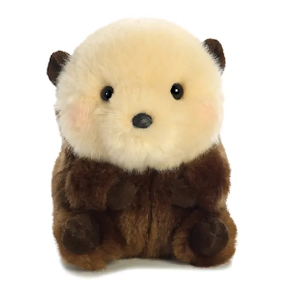 Smiles the Sea Otter Stuffed Animal 5 Inch Rolly Pet by Aurora