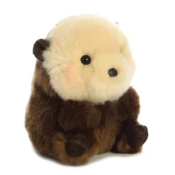 Smiles the Sea Otter Stuffed Animal 5 Inch Rolly Pet by Aurora