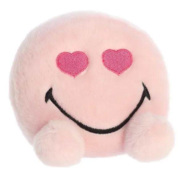 SmileyWorld Heart Eyes Plush Smiley Face Palm Pals by Aurora