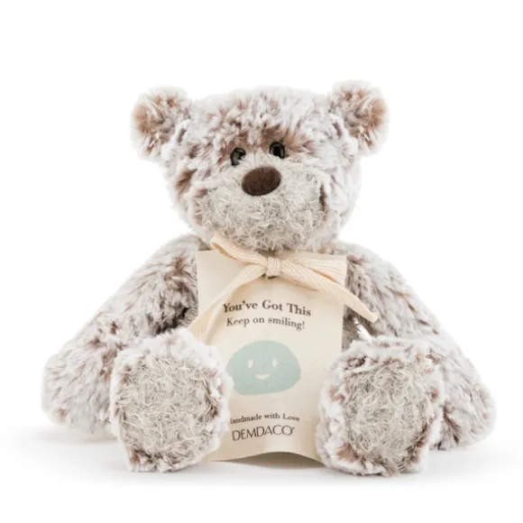 Smiling Mini Giving Bear 8.5 Inch Plush Teddy Bear by Demdaco