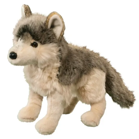 Smoke the Large Plush Wolf by Douglas