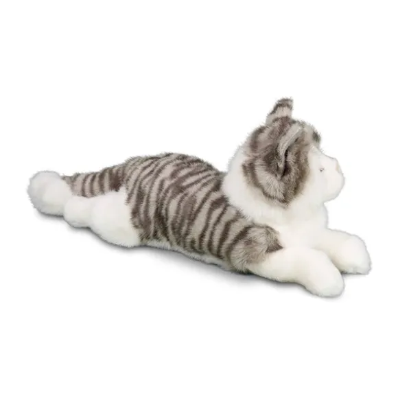 Smokey the Stuffed Gray Tabby Cat by Douglas