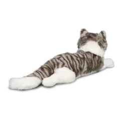 Smokey the Stuffed Gray Tabby Cat by Douglas