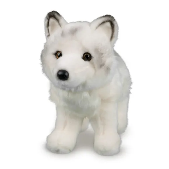 Snow Queen the Standing Stuffed Arctic Fox by Douglas