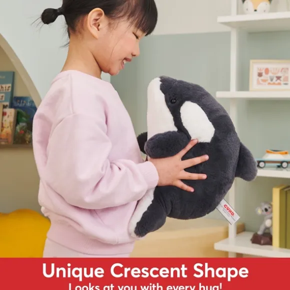 Snuffles & Friends Flynn the Plush Orca Whale by Gund