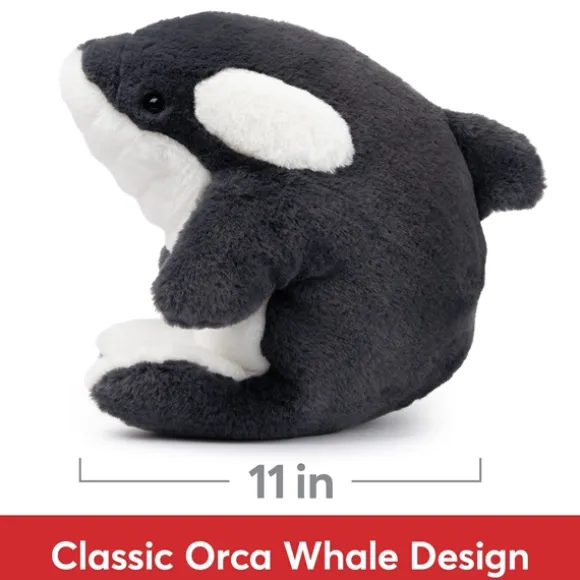 Snuffles & Friends Flynn the Plush Orca Whale by Gund