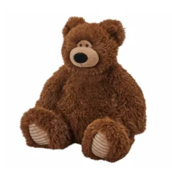 Snuggleluvs Baxter the Weighted Plush Brown Bear by Wild Republic