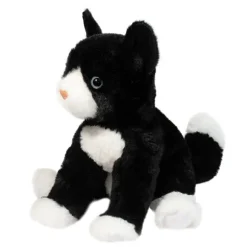 Soft Beckie the 12 Inch Plush Tuxedo Cat by Douglas