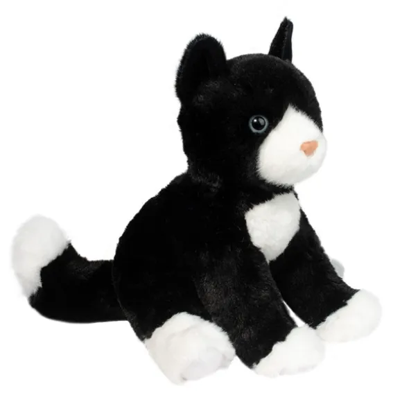 Soft Beckie the 12 Inch Plush Tuxedo Cat by Douglas
