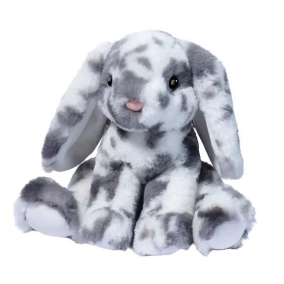 Soft Bouncie the 8 Inch Plush Spotted Bunny by Douglas