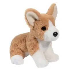 Soft Cheekie the 9.5 Inch Plush Corgi Dog by Douglas
