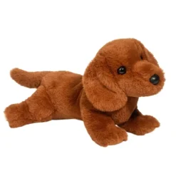 Soft Delanie the 12 Inch Plush Dachshund Dog by Douglas