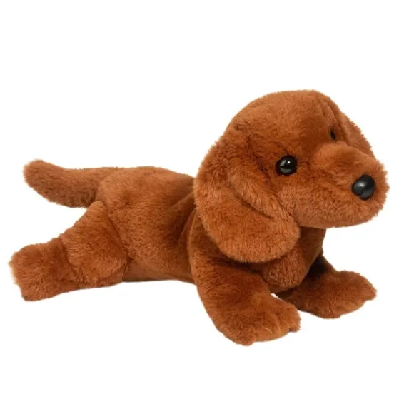 Soft Delanie the 12 Inch Plush Dachshund Dog by Douglas