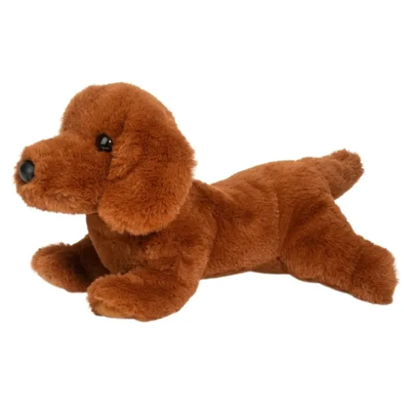 Soft Delanie the 12 Inch Plush Dachshund Dog by Douglas