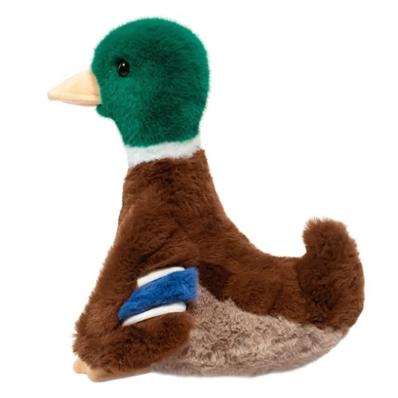 Soft Desie the 10 Inch Plush Mallard Duck by Douglas