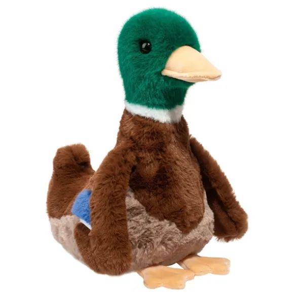 Soft Desie the 10 Inch Plush Mallard Duck by Douglas